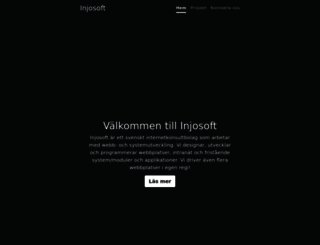injosoft.se screenshot
