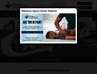 injurycentercleveland.com screenshot