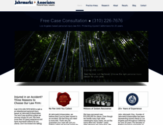 injurylawyersgroupla.com screenshot