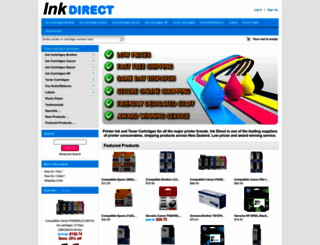 ink-direct.co.nz screenshot