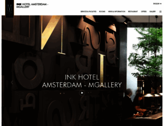 ink-hotel-amsterdam.com screenshot