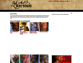 inkarttattoos.com screenshot