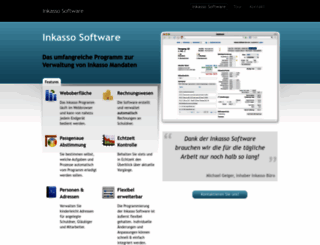 inkasso-software.info screenshot