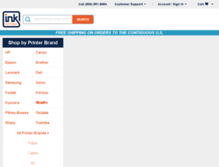 inkcartridge.com screenshot