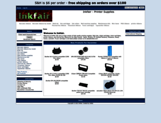 inkfair.com screenshot