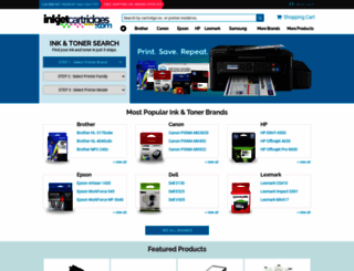 inkjetcartridges.com screenshot