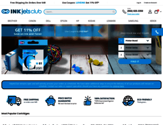 inkjetsclub.com screenshot