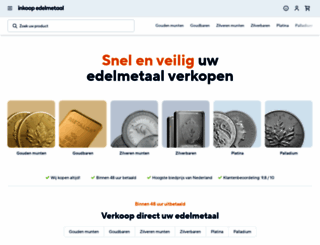 inkoopedelmetaal.nl screenshot