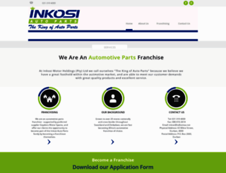 inkosiauto.co.za screenshot