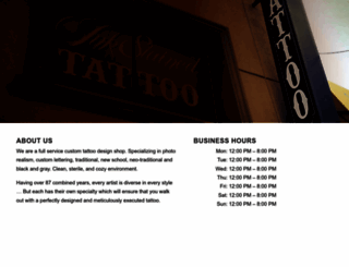 inkstainedtattoostudio.com screenshot