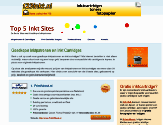 inkt-patronen.nl screenshot