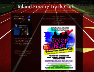 inlandempiretrackclub.org screenshot