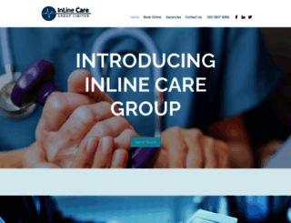inlinecaregroup.com screenshot