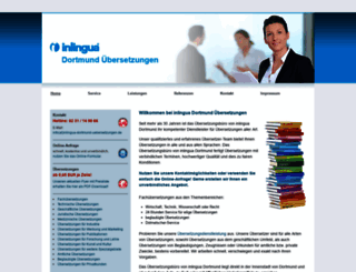inlingua-dortmund-uebersetzungen.de screenshot