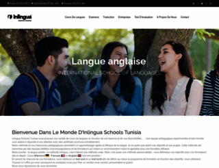 inlingua-schools.tn screenshot