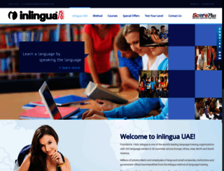 inlinguauae.com screenshot