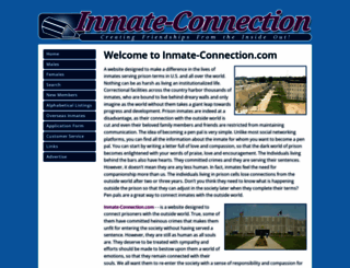 inmate-connection.com screenshot