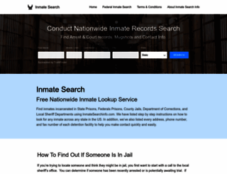 inmatesearchinfo.com screenshot