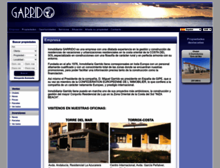 inmob-garrido.com screenshot