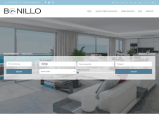 inmobiliariabonillo.com screenshot