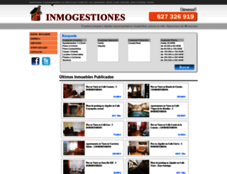 inmogestiones.es screenshot