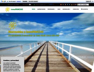 inmopancho.com screenshot