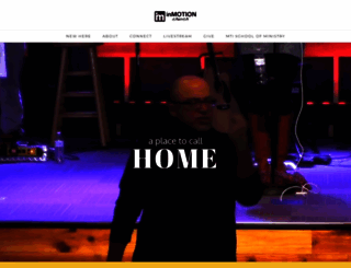 inmotionchurch.org screenshot