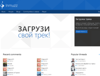 inmuzz.com screenshot