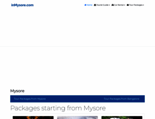 inmysore.com screenshot