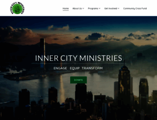 innercityministries.org screenshot