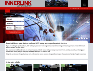 innerlinkmotorsnorwich.co.uk screenshot