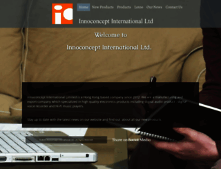 innoconcept.com.hk screenshot