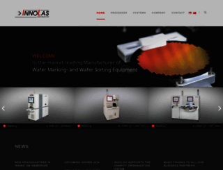 innolas-semiconductor.com screenshot