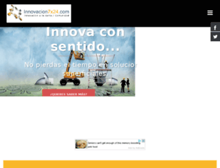 innovacion7x24.com screenshot