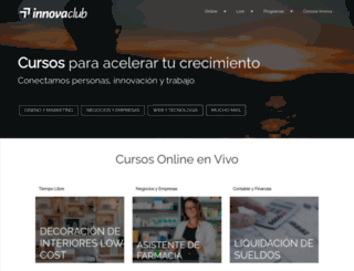 innovaclub.com.ar screenshot