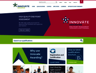innovateawarding.org screenshot