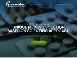 innovatedmedpharm.com screenshot
