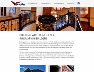 innovationbuilders.com screenshot