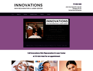 innovationsskincare.com screenshot