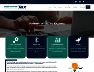 innovationtax.co.uk screenshot
