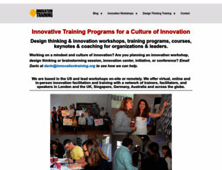 innovationtraining.org screenshot