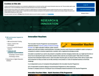 innovationvouchers.ie screenshot