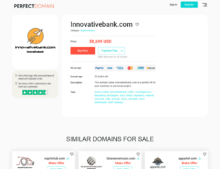 innovativebank.com screenshot