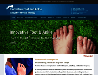 innovativefootandankle.com screenshot