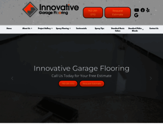 innovativegarageflooring.com screenshot