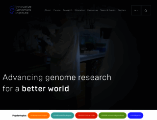 innovativegenomics.org screenshot