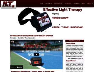 innovativelighttherapy.com screenshot