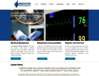 innovativemedical.com.au screenshot