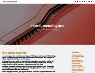 innovativereading.com screenshot