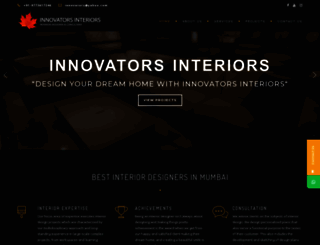innovatorsinteriors.com screenshot